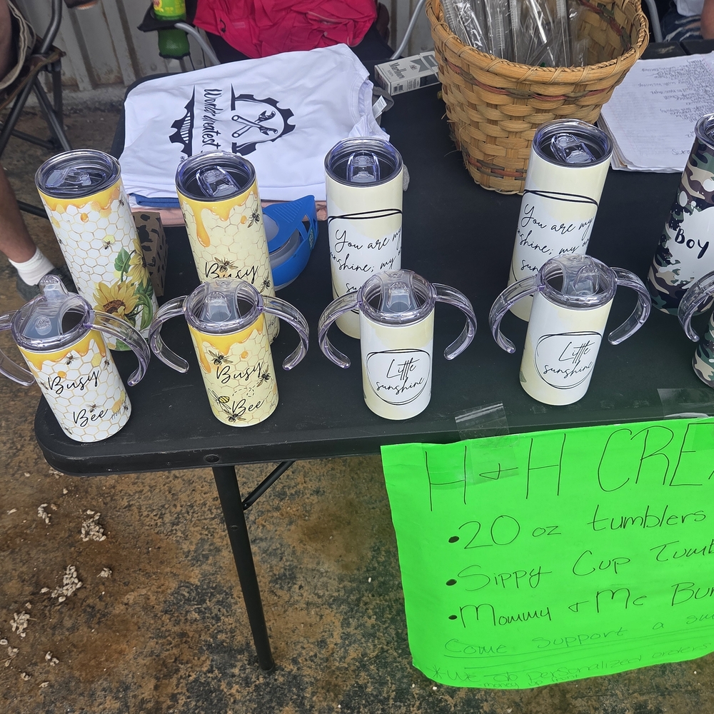 Floral and Script Insulated Tumblers